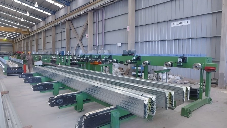 Road Guardrail Roll Forming Machine Road Guardrail Roll Forming Machine